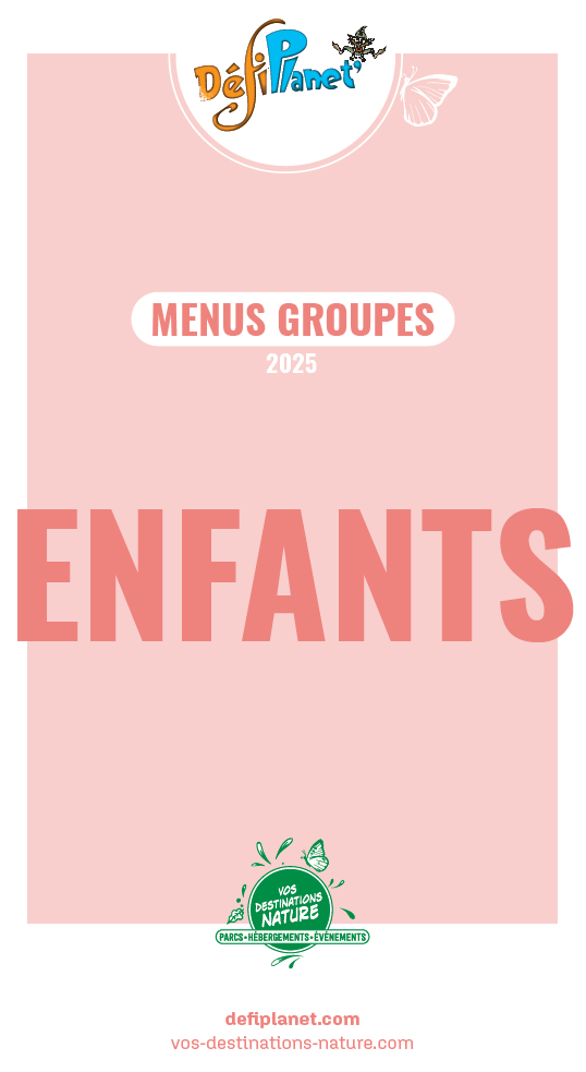 Menu Groupes Enfants