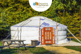 Yourte Mongole 7 pers.- Domaine de Dienné