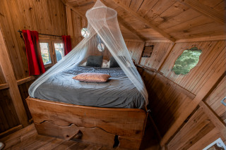 Cabane dans les arbres - 2 pers. chambre